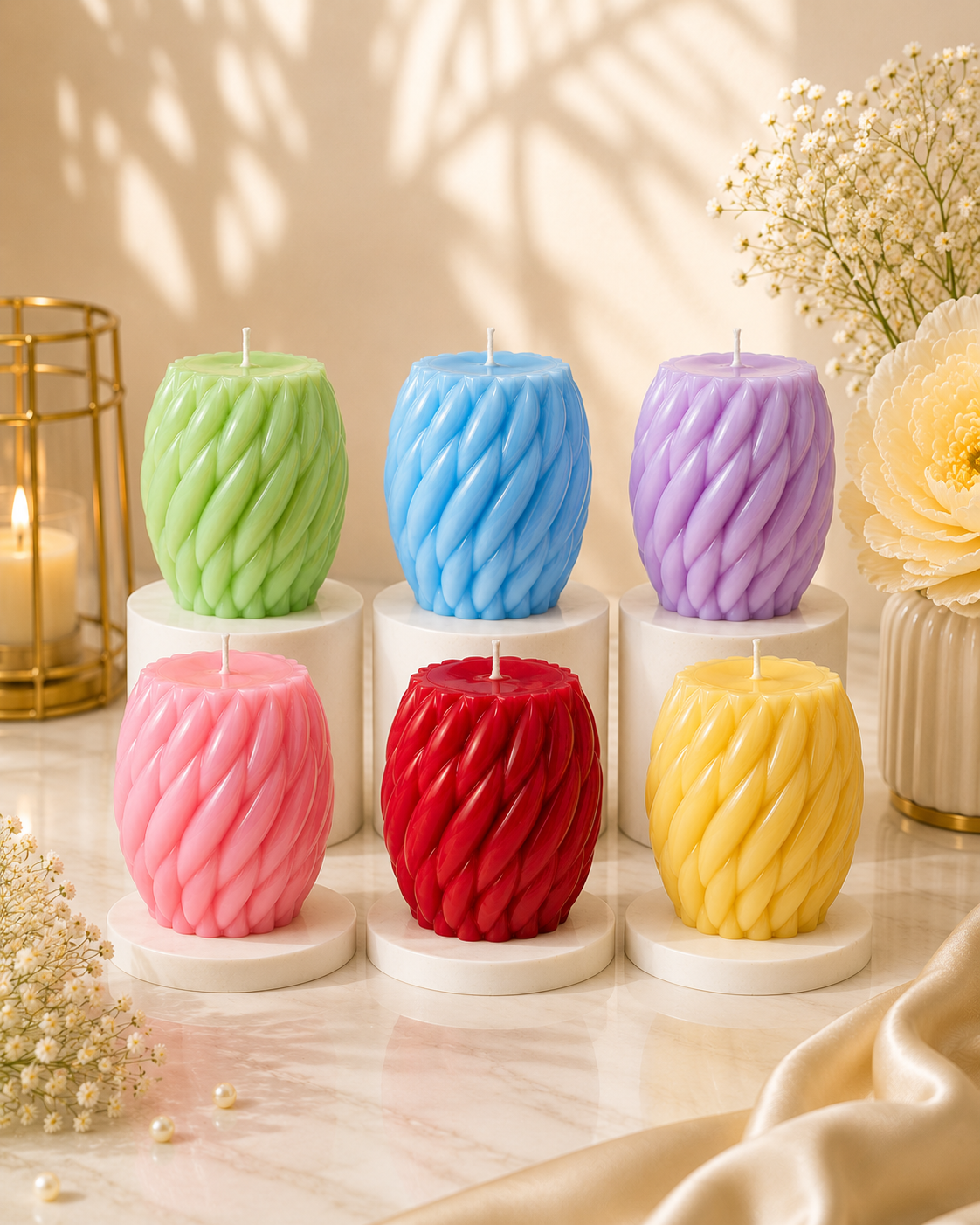 Round Pillar Candles